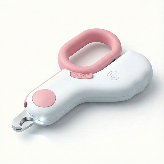 SafeGuard™ LED Nail Clipper | Professional Trimmer with Safety Lock (Prevents Overcutting)